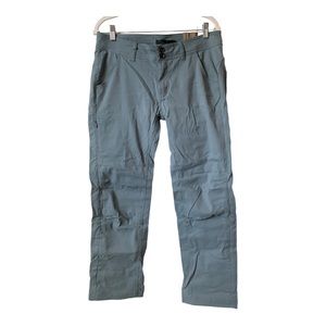 NWT Halle PrAna Pant Smoky Blue 10 Short